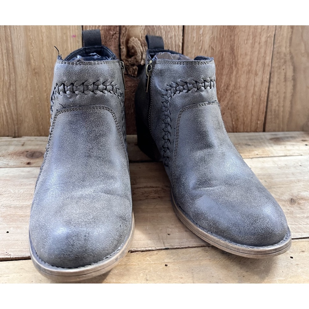 Billabong Brown Ankle BOHO Boots Size 8.5 (865544) Women's Take A Walk - Picture 2 of 6